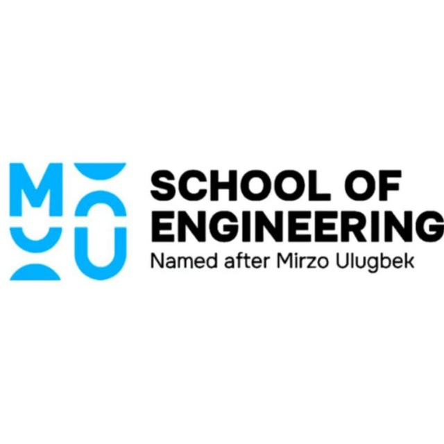 School of Engineering, named after Mirzo Ulugbek, logo