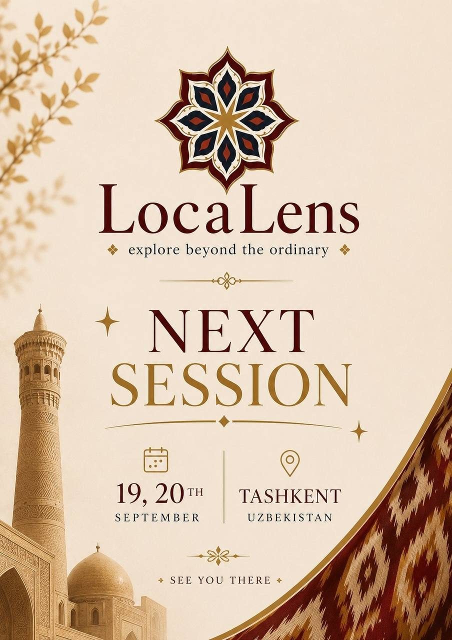 LocaLens event poster — Explore beyond the ordinary